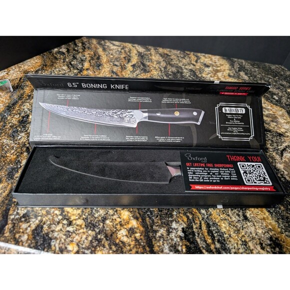 Boning (Fillet) Knife 6.5" Best Damascus- Japanese- VG10 Super Steel 67 Layer - Picture 3 of 5